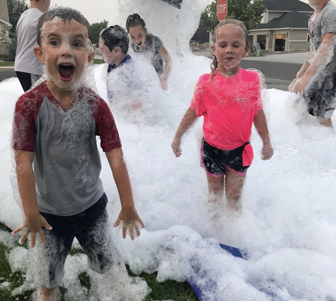 Foam party in King of Prussia, Montgomery.